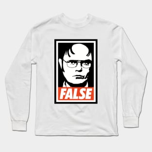 Dwight Schrute - False Long Sleeve T-Shirt